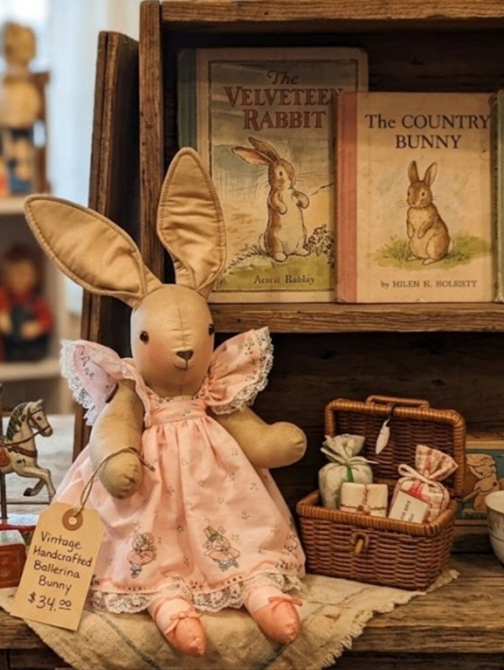 Vintage Daisy Kingdom Ballerina Bunny Circa 1991